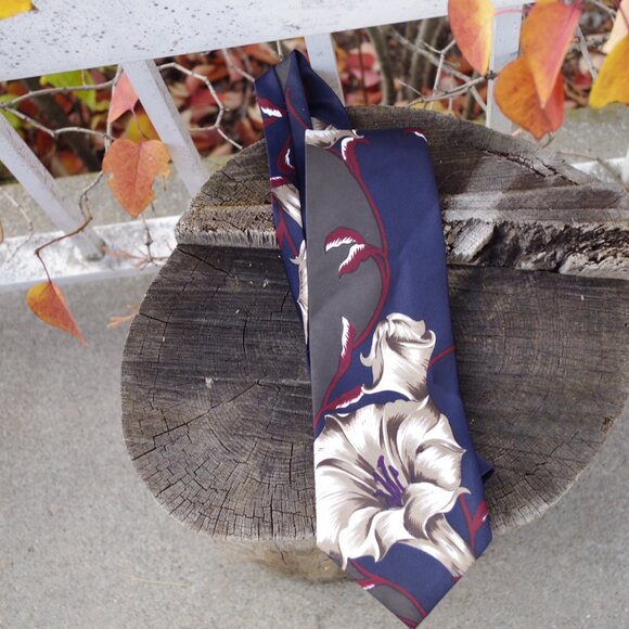 Men's Pure Myung Ju Silk By Mercedes Tie - Picture 5 of 5